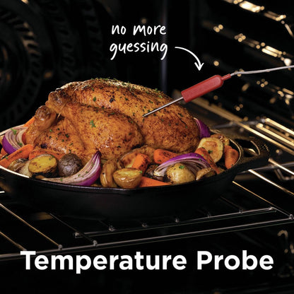30" Front Control Gas Range with Total Convection