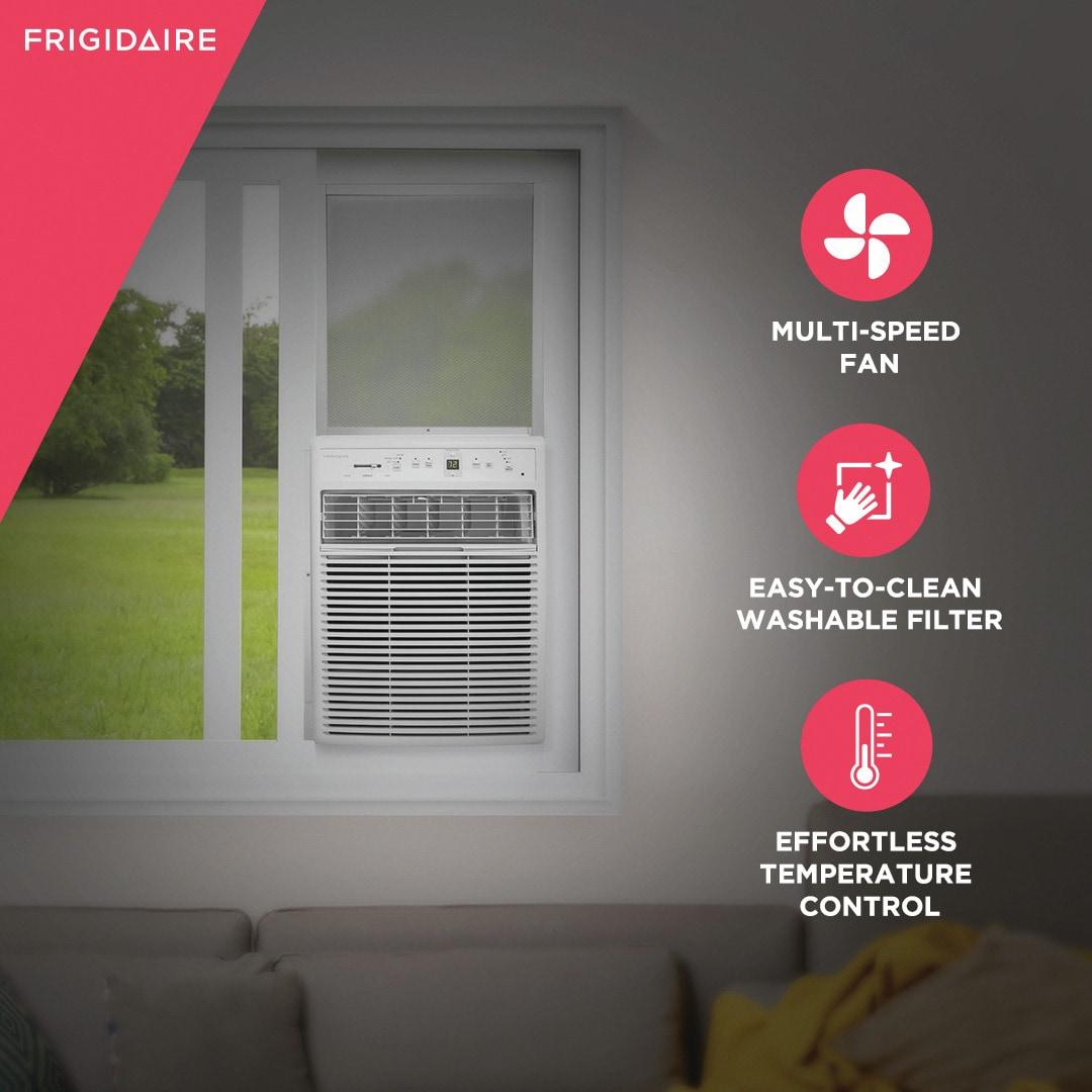 10,000 BTU Slider Casement Window Room Air Conditioner