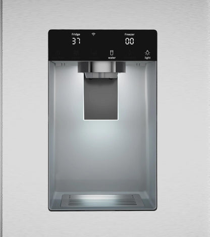 500 Series French Door Bottom Mount Refrigerator 36" Stainless steel (with anti-fingerprint), Total No Frost