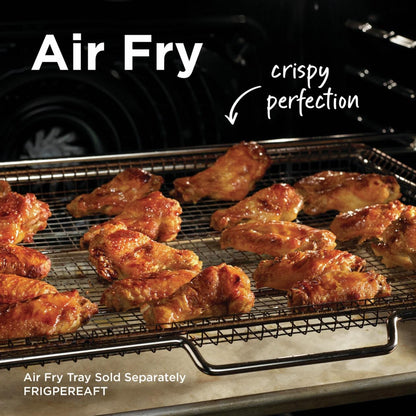 30" Front Control Gas Range with Total Convection