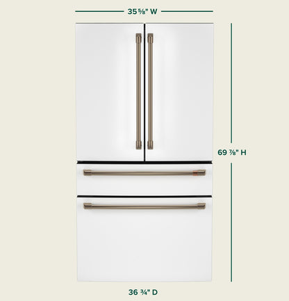 Café™ ENERGY STAR® 28.7 Cu. Ft. Smart 4-Door French-Door Refrigerator With Dual-Dispense AutoFill Pitcher