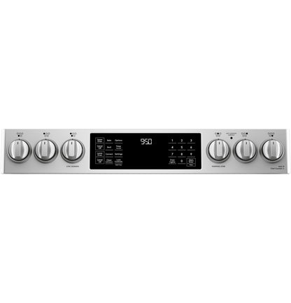 Café™ 30" Smart Slide-In, Front-Control, Induction and Convection Double-Oven Range