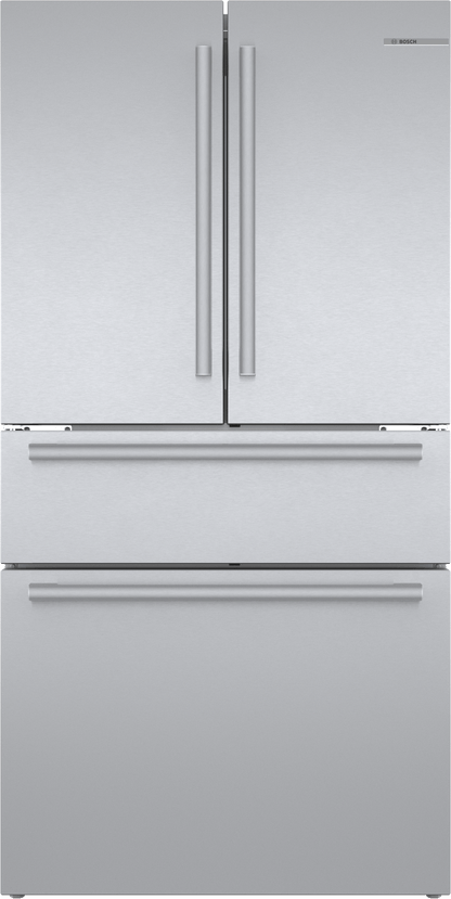 800 Series French Door Bottom Mount Refrigerator 36" Stainless steel (with anti-fingerprint)