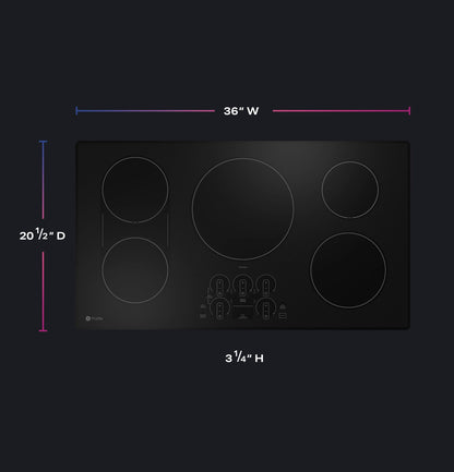 GE Profile™ ENERGY STAR® 36" Built-In Touch Control Induction Cooktop