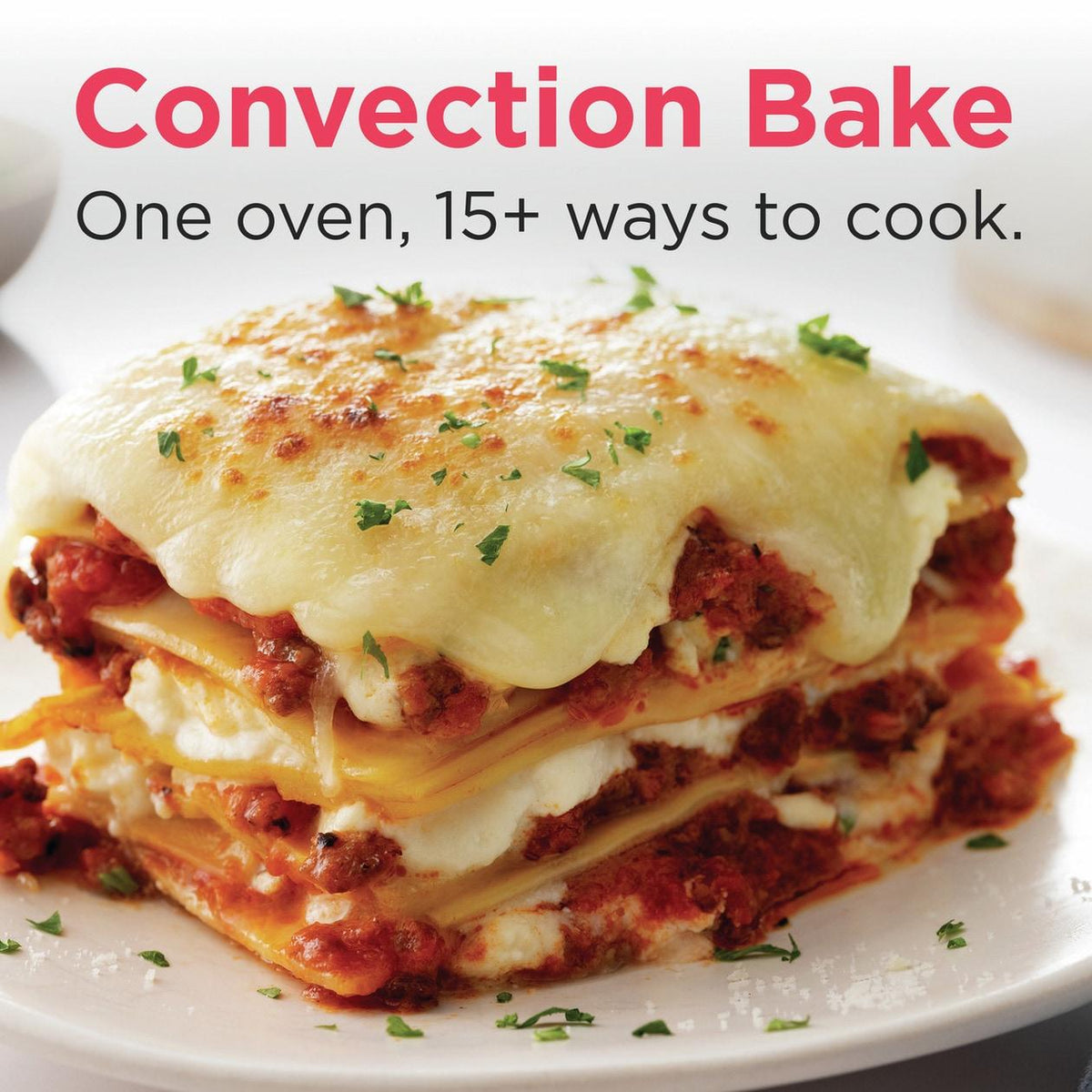 30" Front Control Gas Range with Total Convection