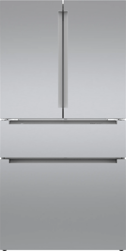 800 Series French Door Bottom Mount Refrigerator 36" Stainless steel (with anti-fingerprint)