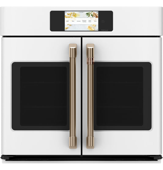 Café™ Professional Series 30" Smart Built-In Convection French-Door Single Wall Oven