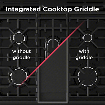 30" Front Control Gas Range with Total Convection