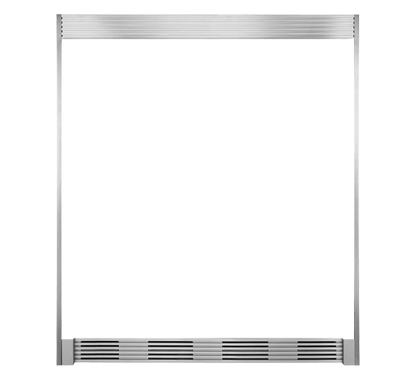 Frigidaire 79'' Louvered or 75'' Collar Stainless Steel Trim Kit