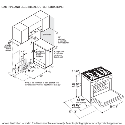 GE Profile™ 30" Smart Slide-In Front-Control Gas Fingerprint Resistant Range with No Preheat Air Fry