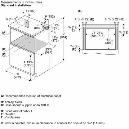 800 Series Drawer Microwave 30" Stainless Steel