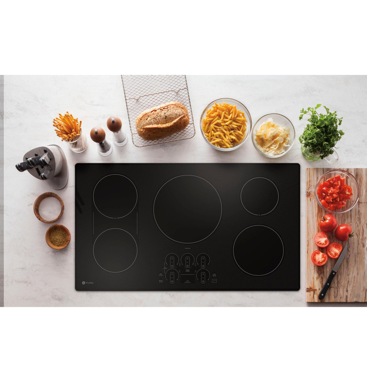 GE Profile™ ENERGY STAR® 36" Built-In Touch Control Induction Cooktop