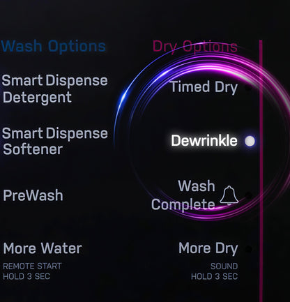 GE Profile ENERGY STAR 4.8 cu. ft. Capacity UltraFast Combo with Ventless Inverter Heat Pump Technology Washer/Dryer